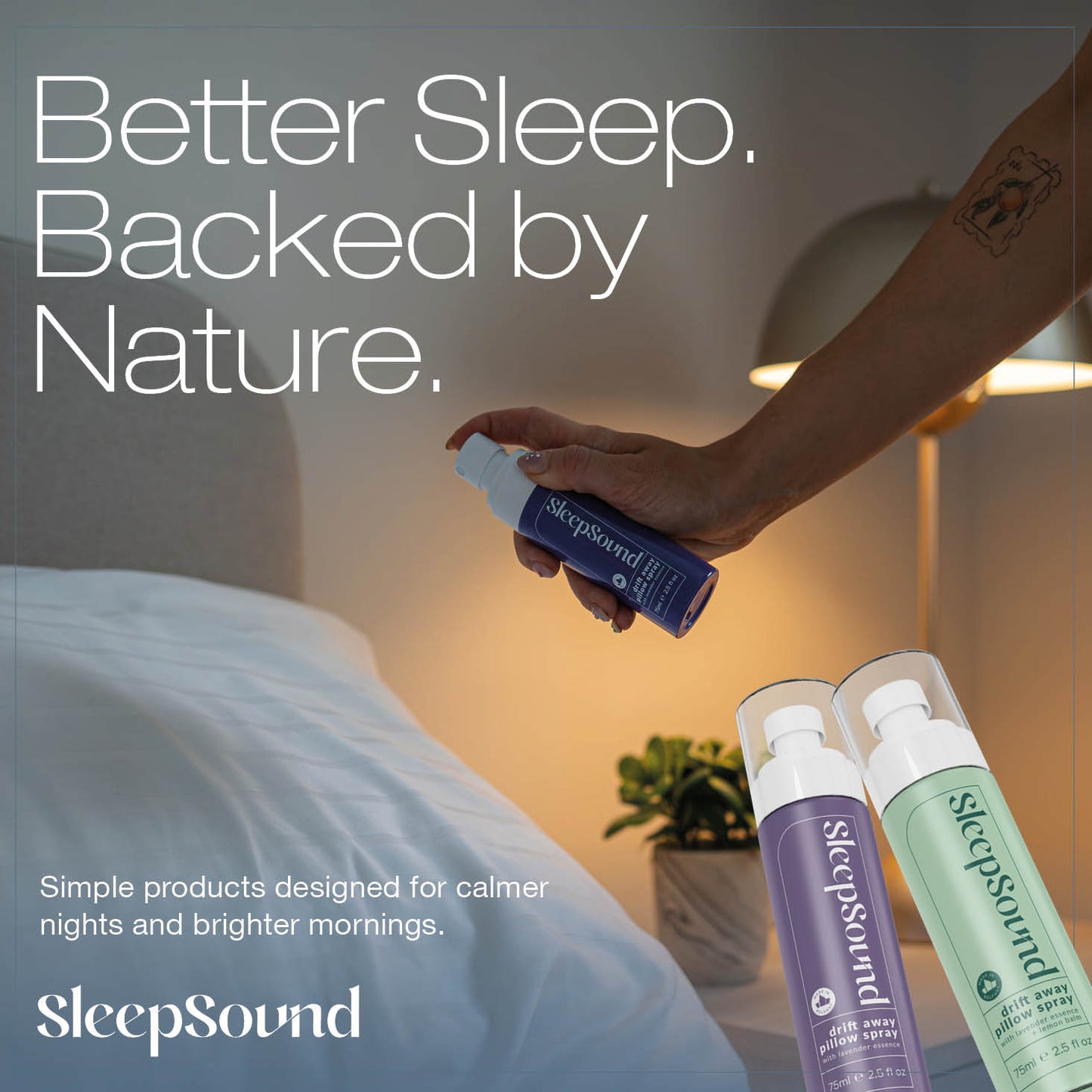 Sleep Sound Drift Away Pillow Spray